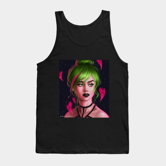 Toxic girl Tank Top by helen_morgun